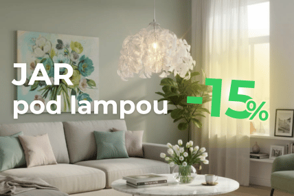 Jar pod lampou – zľava 15 % nad 120 €