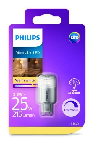 Obrázok LED žiarovka Philips Lighting 8718696578674 230 V, 2.5 W = 25 W, teplá biela, A+ (A++ - E), 1 ks