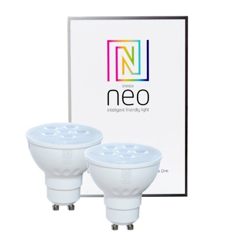 Obrázok Immax Immax NEO - 2xLED Stmievateľná žiarovka GU10/4,8W/230V ZigBee IM0131