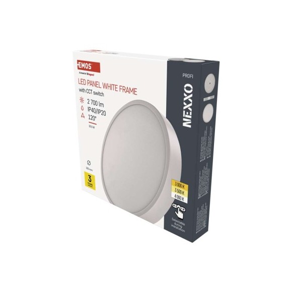 EMOS ZM5153 LED stropnica NEXXO  | 28,5W integrovaný LED zdroj