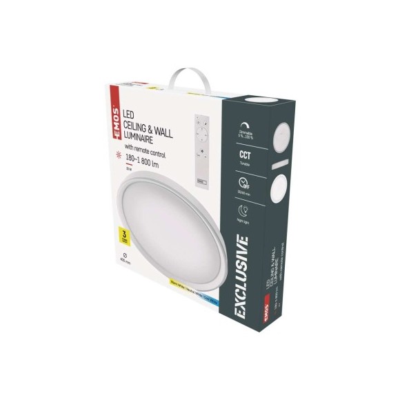 EMOS ZM5168 LED stropnica ILVI  | 30W integrovaný LED zdroj | 1800lm