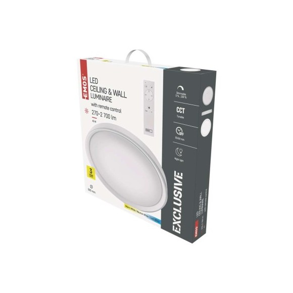 EMOS ZM5169 LED stropnica ILVI  | 45W integrovaný LED zdroj | 2700lm