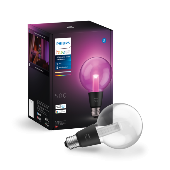 Philips Hue 8719514419155 LED inteligentná žiarovka globe  | 6,8W E27 | 2000-6500+RGBK