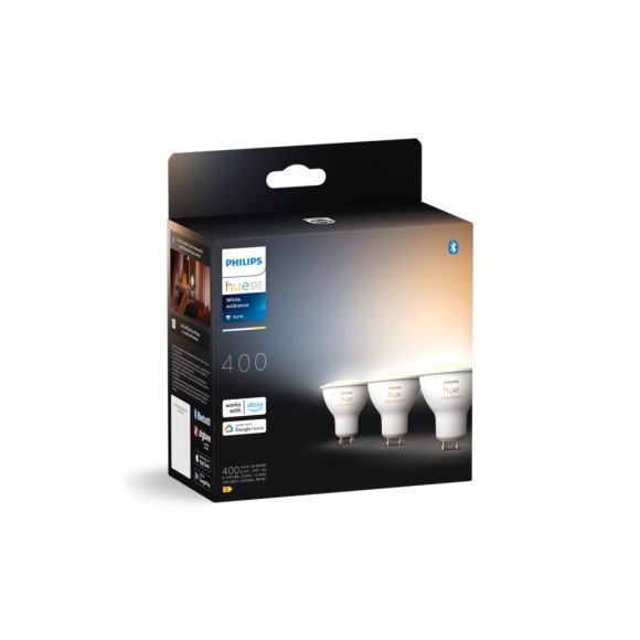 Philips HUE  8720169230095 LED inteligentná žiarovka | 4,2W GU10 | 2200-6500K