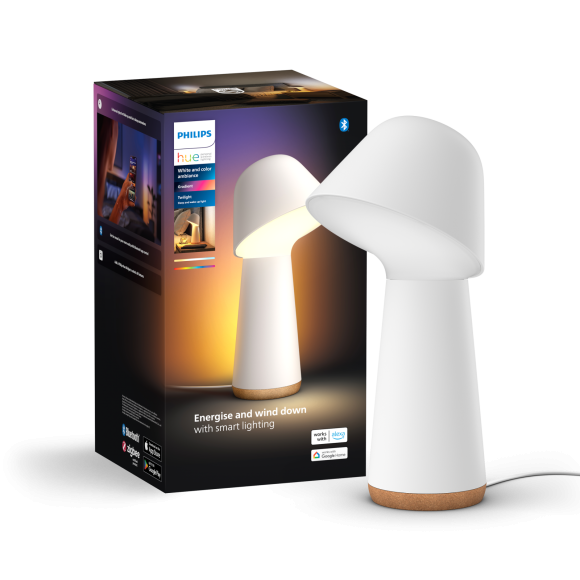 Philips Hue  8720169262997 LED stolná lampička Twilight  | 13,4W integrovaný LED zdroj | 1380lm | 2000-6500 RGBK