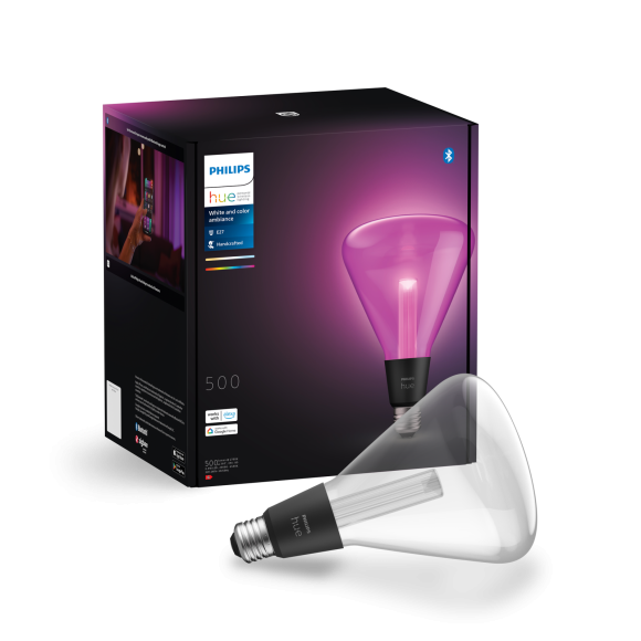 Philips Hue 8720169311978 LED inteligentná žiarovka Triangle  | 6,8W E27 | 500lm | 2000-6500+RGBK