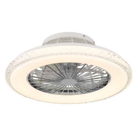 Globo 03654 LED ventilátor s osvetlením CORUSSO  | 40W integrovaný LED zdroj | 2500lm | 3000-6500K