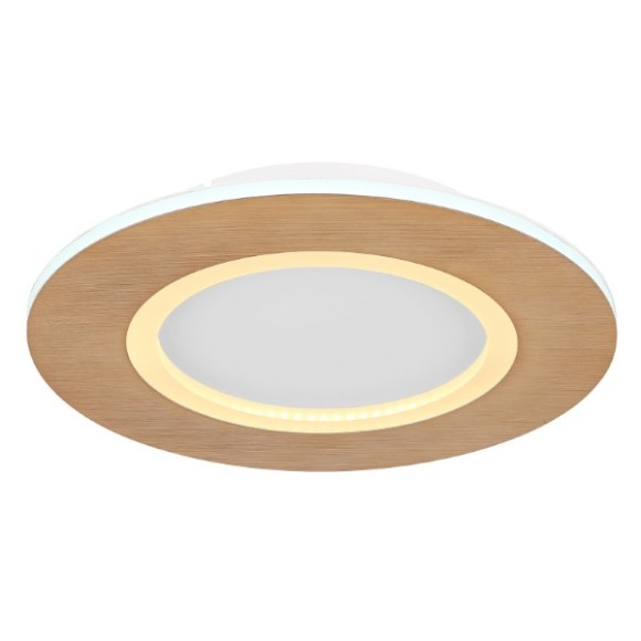 Globo 41767R LED prisadené stropné svietidlo CLAY  | 24W integrovaný LED zdroj | 1370lm | 2700-6500K