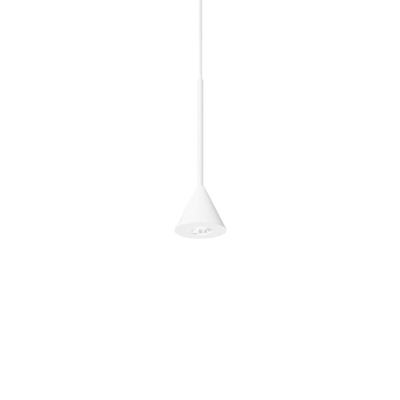 Ideal lux 310596 LED závesné stropné svietidlo ARCHIMEDE CONO | 4W integrovaný LED zdroj | 250lm | 3000K