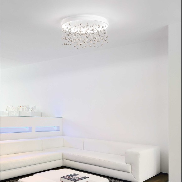 Ideal lux 315812 LED prisadené stropné svietidlo ARMONY  | 77W integrovaný LED zdroj | 7150lm | 3000K