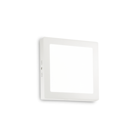 Ideal lux 321745 LED prisadené stropné svietidlo UNIVERSAL SQUARE | 19W integrovaný LED zdroj | 2600lm | 4000K