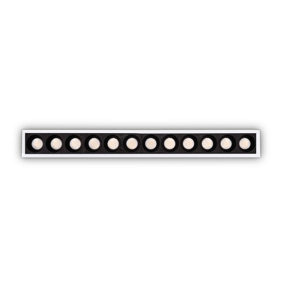 Ideal lux 327501 LED zapustené svietidlo LIKA SLIM | 10W integrovaný LED zdroj | 1000lm | 3000K