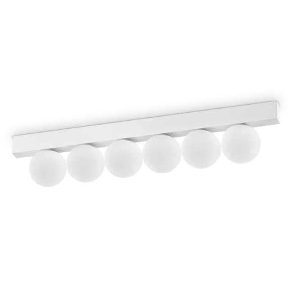 Ideal lux 328256 LED prisadené stropné svietidlo PING PONG | 18W integrovaný LED zdroj | 1500lm | 3000K