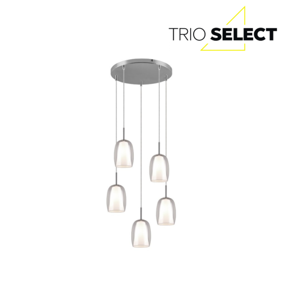 Trio SELECT 317530506  závesné stropné svietidlo BARRET  E14