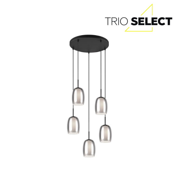 Trio SELECT 317530554  závesné stropné svietidlo BARRET  E14