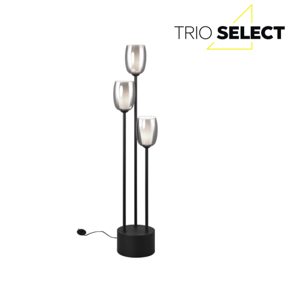 Trio SELECT 417500354  stojacia lampa BARRET  E14