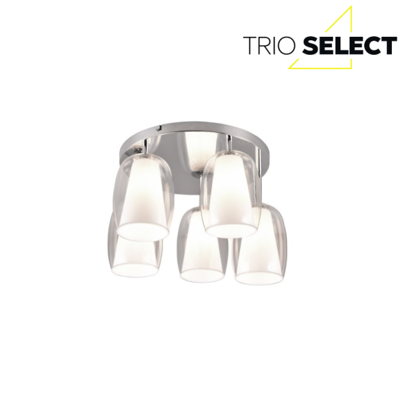 Trio SELECT 617500506  prisadené stropné svietidlo BARRET  E14