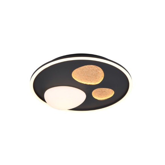 Trio T643110132 LED prisadené stropné svietidlo PEBBLE  | 36W integrovaný LED zdroj | 4500lm | 2700-6500K