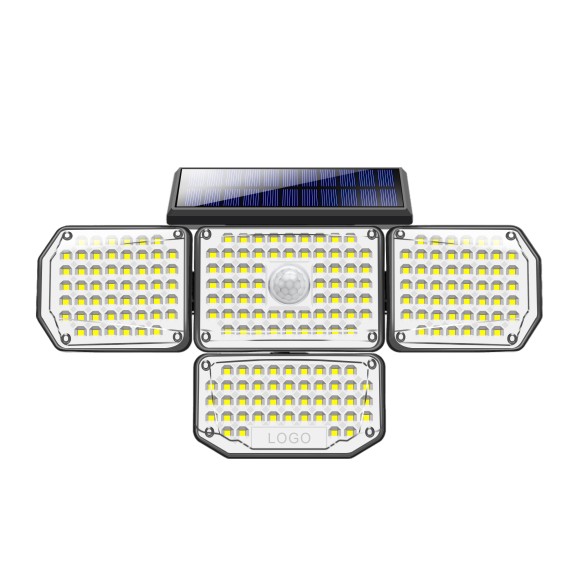 Immax 08499L LED solárne vonkajšie nástenné svietidlo CLOVER-2 | 1,5W integrovaný LED zdroj | 350lm | 3000K