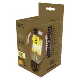 EMOS Z74304 LED žiarovka Vintage | 4W E27 | 470lm | 2200K
