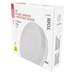 EMOS ZM4328 LED stropnica TORI  | 15W integrovaný LED zdroj | 1500lm | 4000K