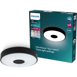 Philips 8720169301313 LED prisadené stropné svietidlo Coiner | 24W integrovaný LED zdroj | 2800lm |