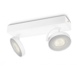 Philips 53172/31/16 LED stropné bodové svietidlo Clockwork 2x4,5W | 1000lm | 2700K