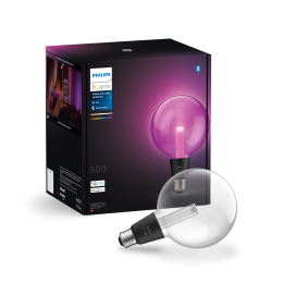 Philips Hue 8720169311954 LED inteligentná žiarovka globe  | 6,8W E27 | 500lm | 2000-6500+RGBK