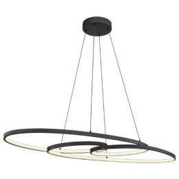 Globo 67177-40 LED závesný luster SPIRA  | 39W integrovaný LED zdroj | 1880lm | 2700-4000-6500K