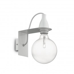 Ideal Lux 045191 nástenné svietidlo Minimal Bianco 1x70W | E27